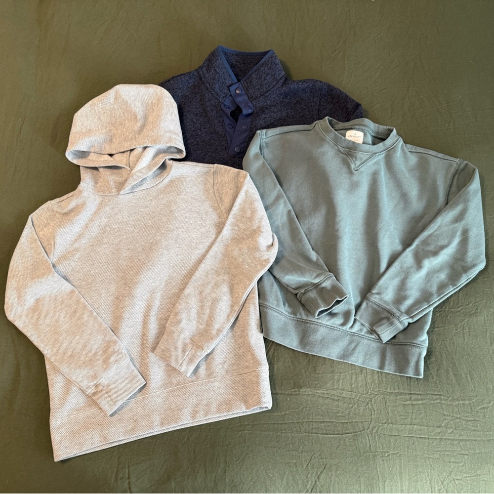 Crewcuts 3 x Sweatshirts Excellent Condition